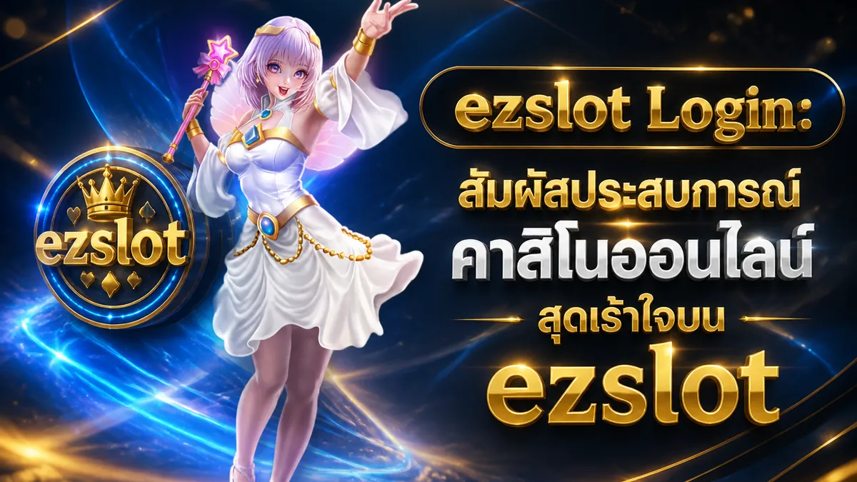 ezslot vip: สัมผัสประสบการณ์คาสิโนออนไลน์สุดพิเศษ เล่นง่ายบนมือถือ 2026